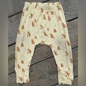 kate quinn organics - winnie the pooh panda pants - 18-24 months - soft bamboo